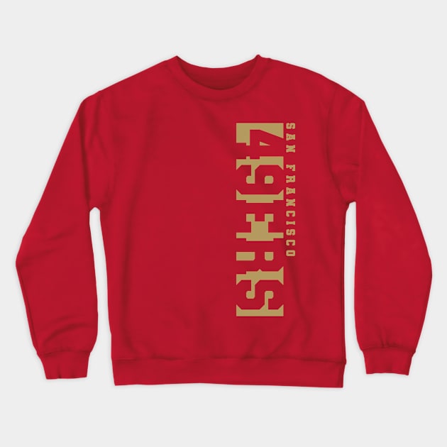 49ers! Crewneck Sweatshirt by Nagorniak